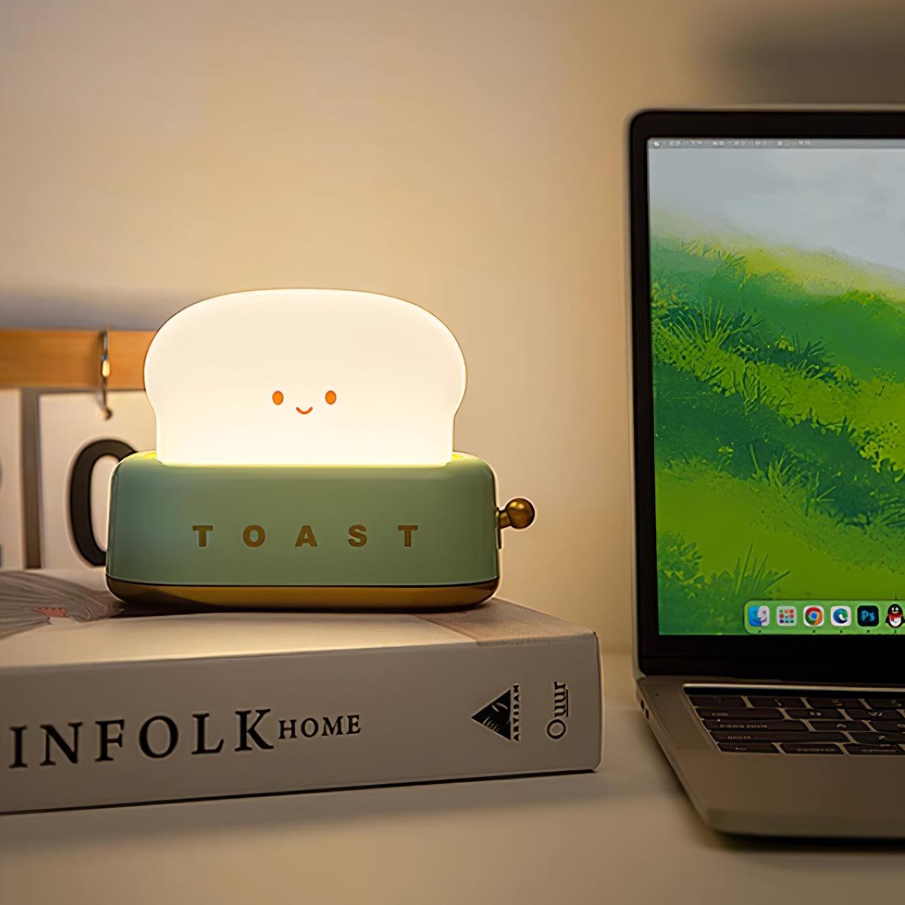 Toaster Inspired Table Lamp