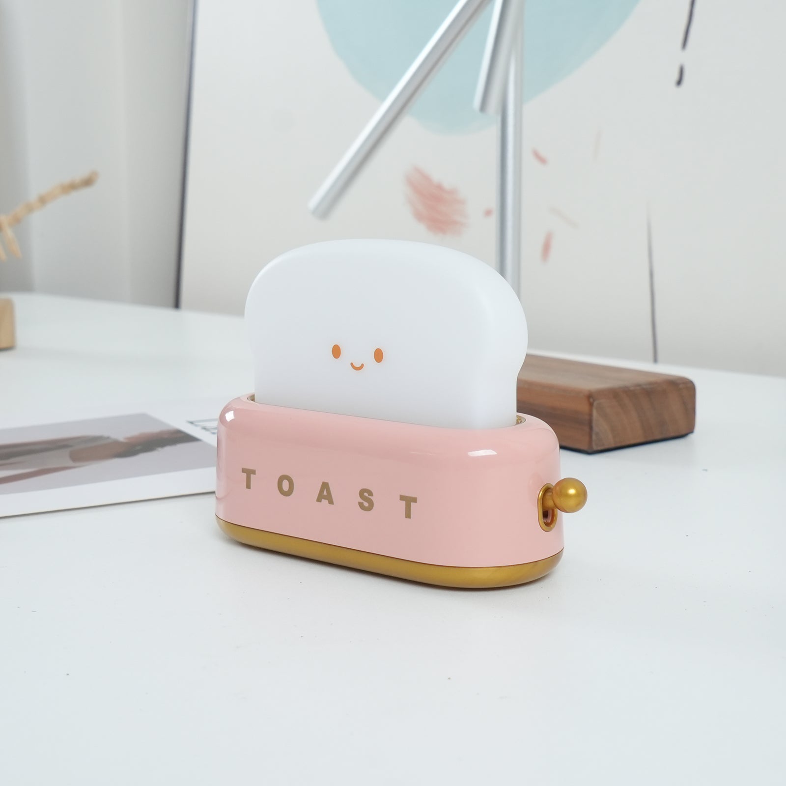Toaster Inspired Table Lamp