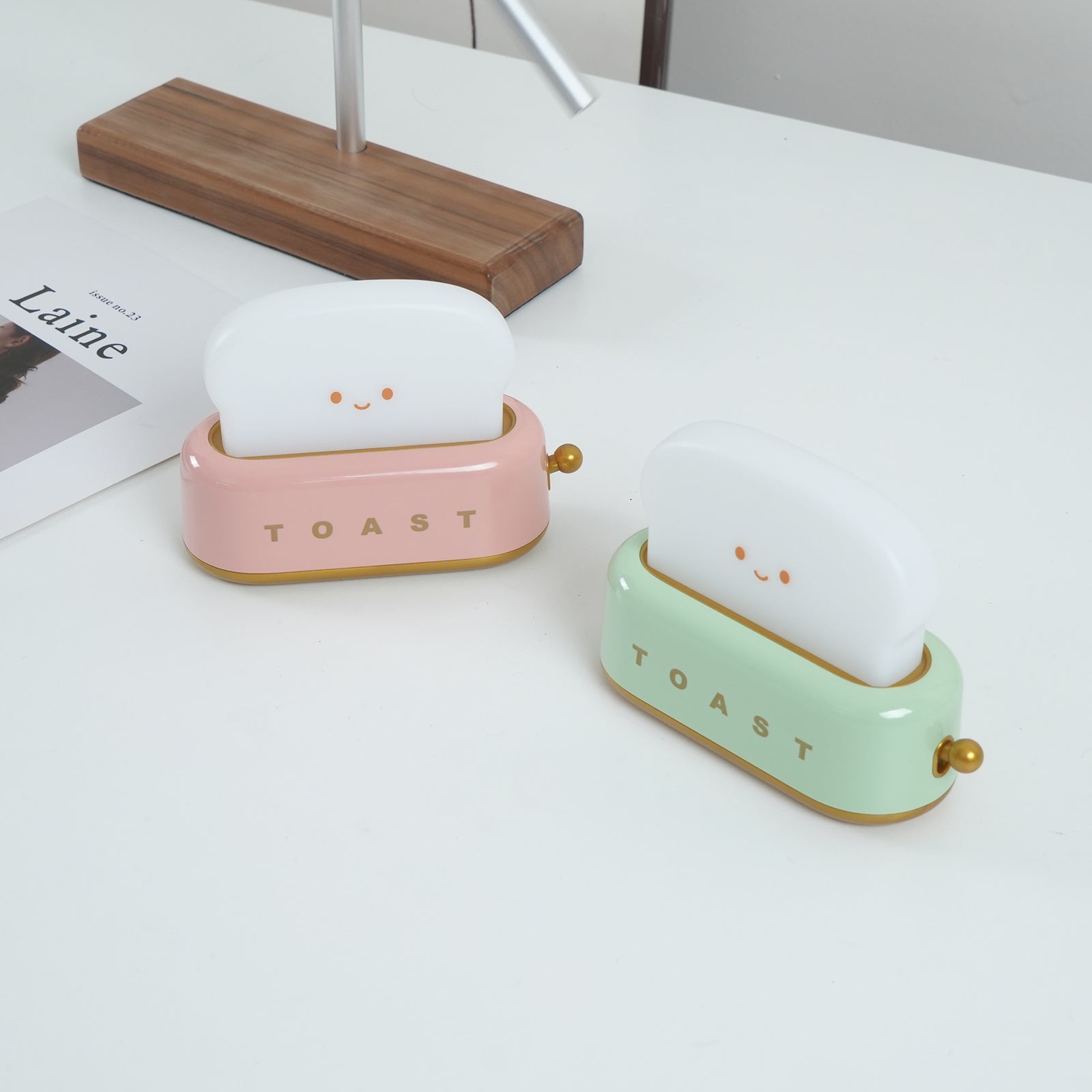 Toaster Inspired Table Lamp