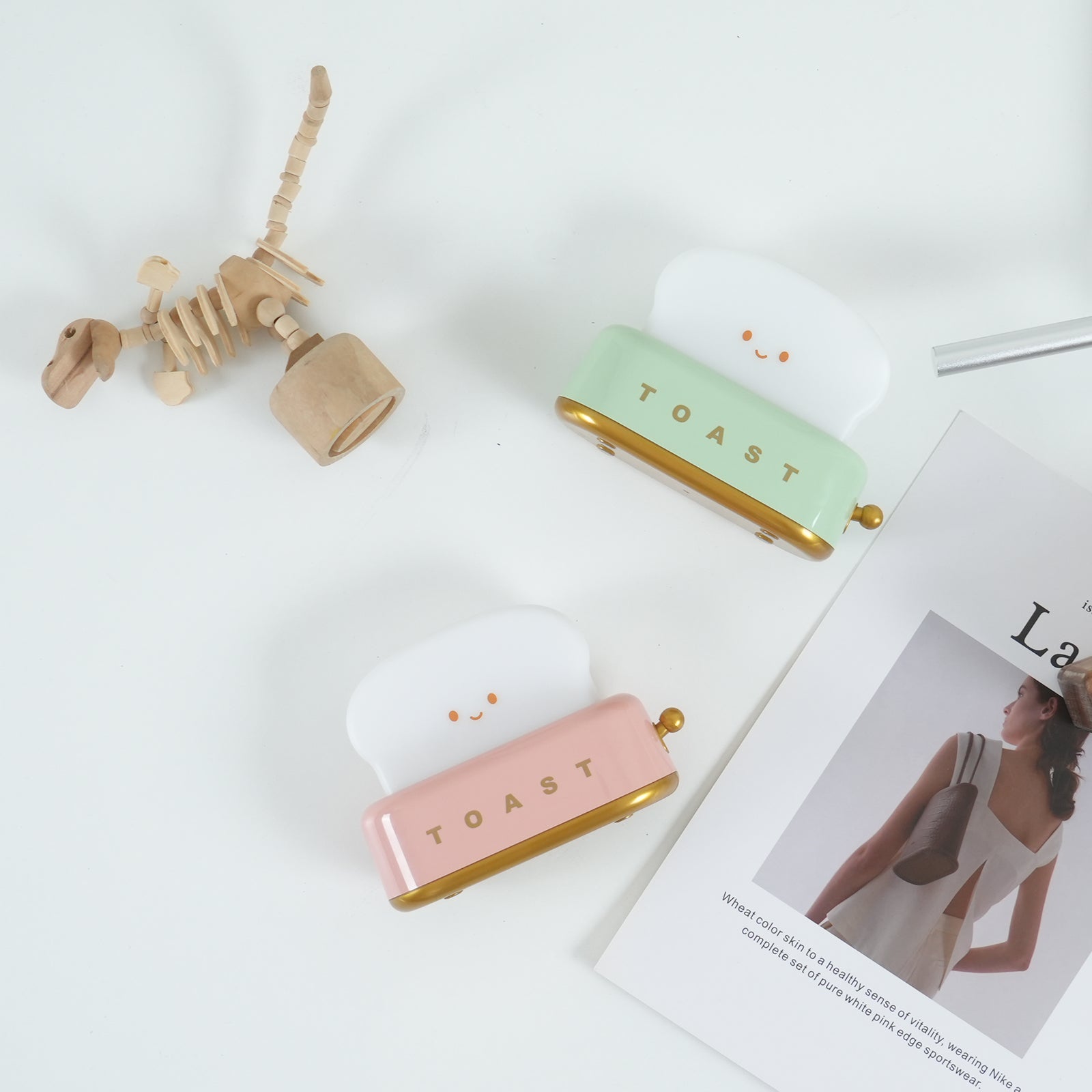 Toaster Inspired Table Lamp