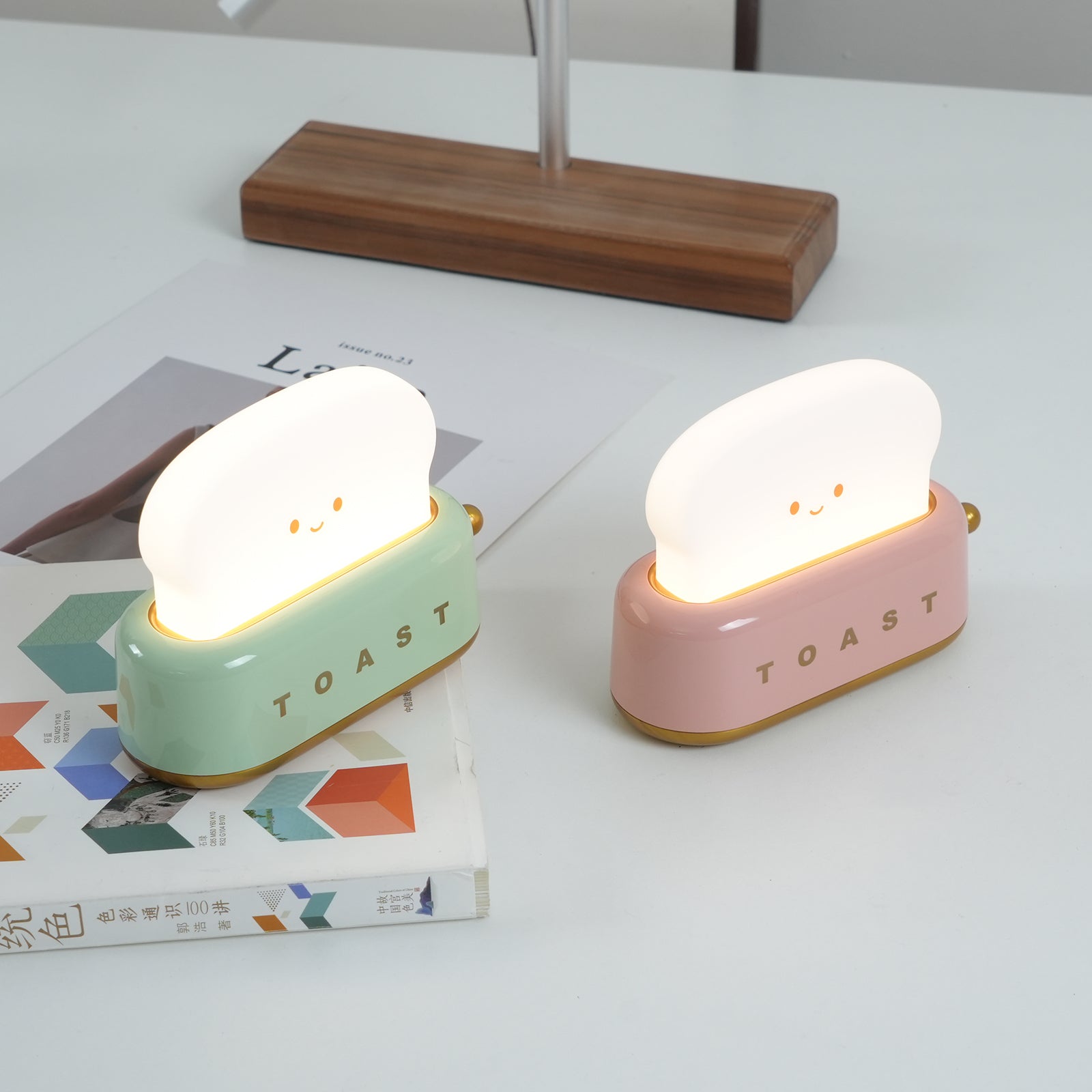 Toaster Inspired Table Lamp