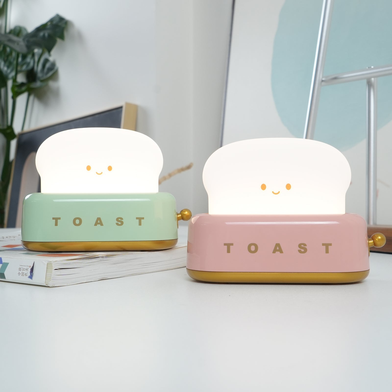 Toaster Inspired Table Lamp