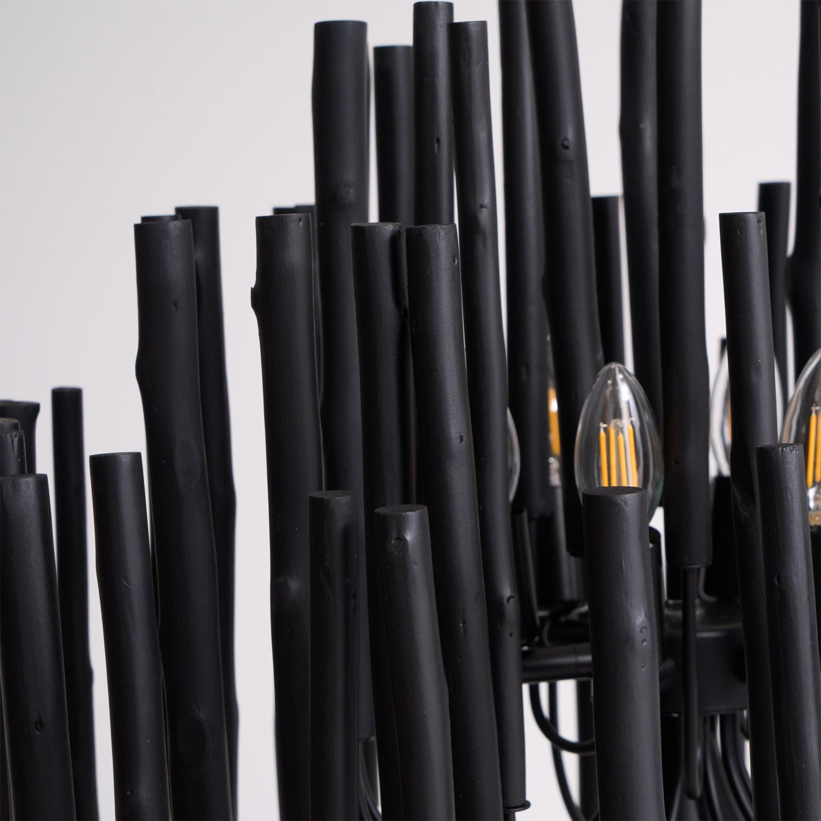 Multi-Stick Ceiling Chandelier – Cluster Pendant Light