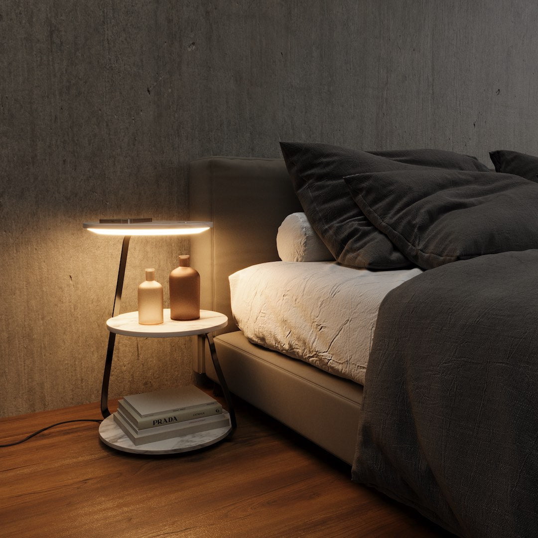 Double Layered Bedside Table Lamp