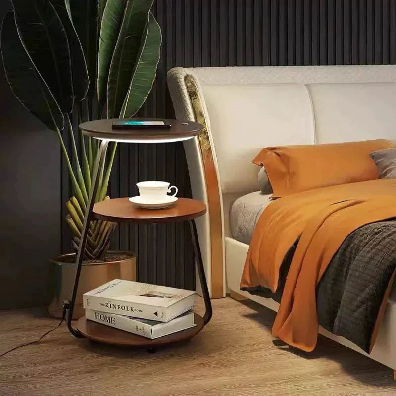 Double Layered Bedside Table Lamp