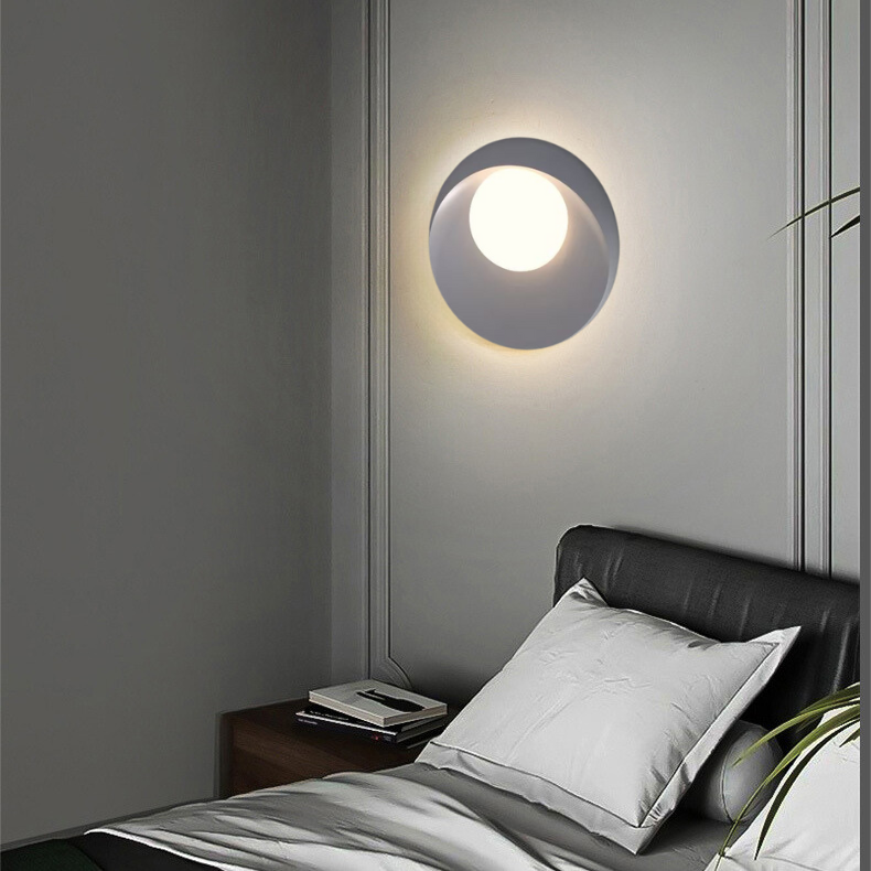 Low-Glare Wall Lamp | Indoor/Outdoor Privacy Light