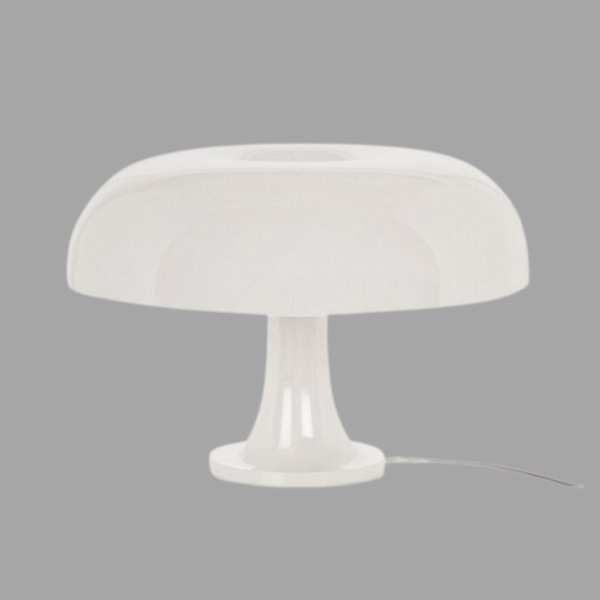 Minimalist Table Lamp in Mushroom Shape