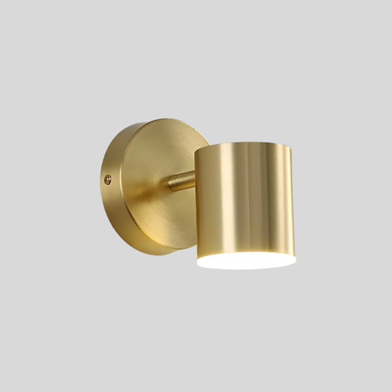 Scandinavian Copper LED Wall Sconce