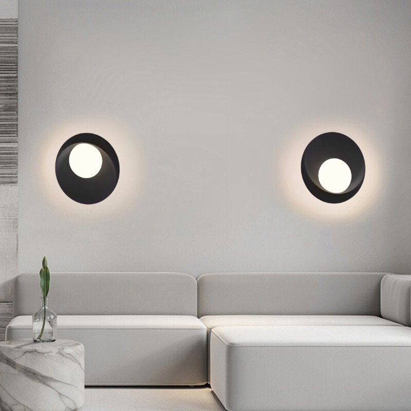 Low-Glare Wall Lamp | Indoor/Outdoor Privacy Light