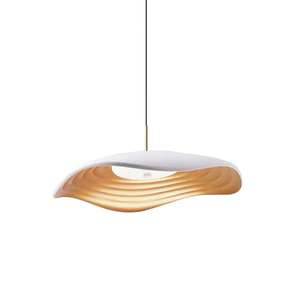 Sleek Resin Pendant Light – Sloped Ceiling Light Fixture