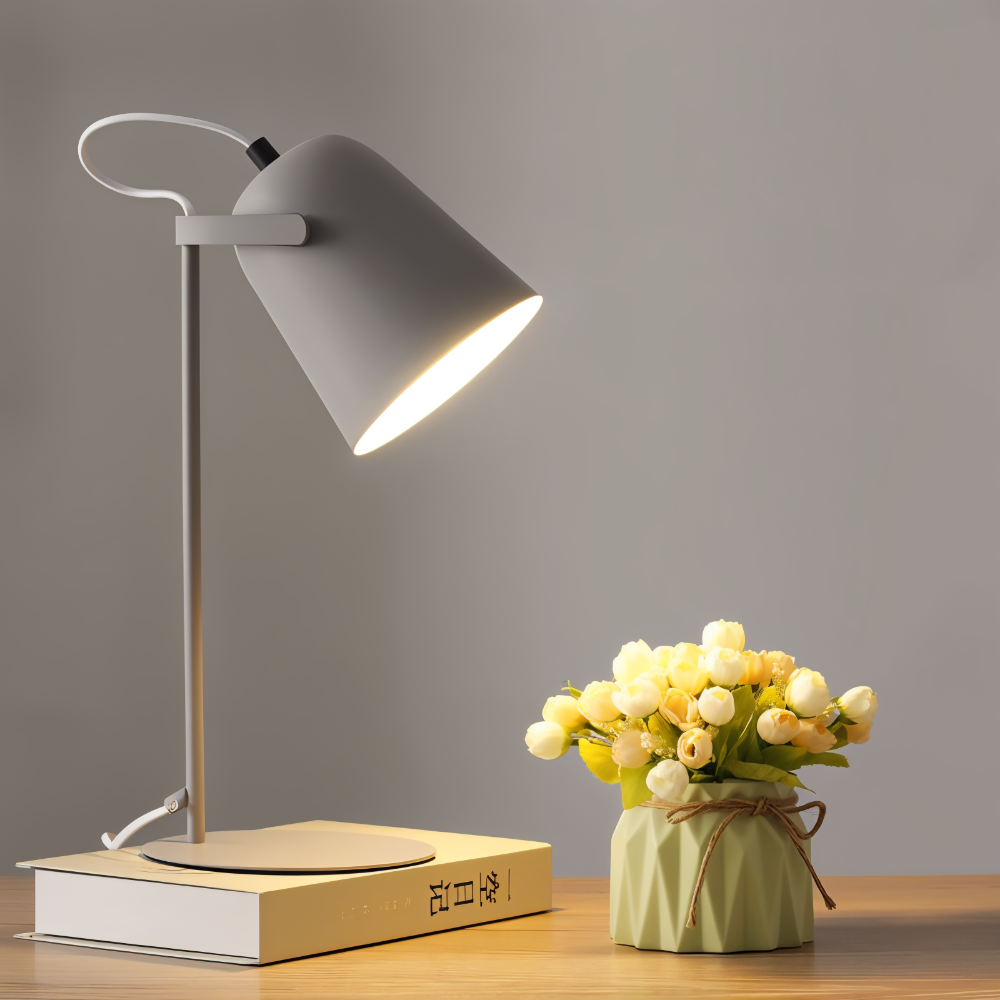 Sleek Rotating Desk Light | Soft Reading Table Lamp