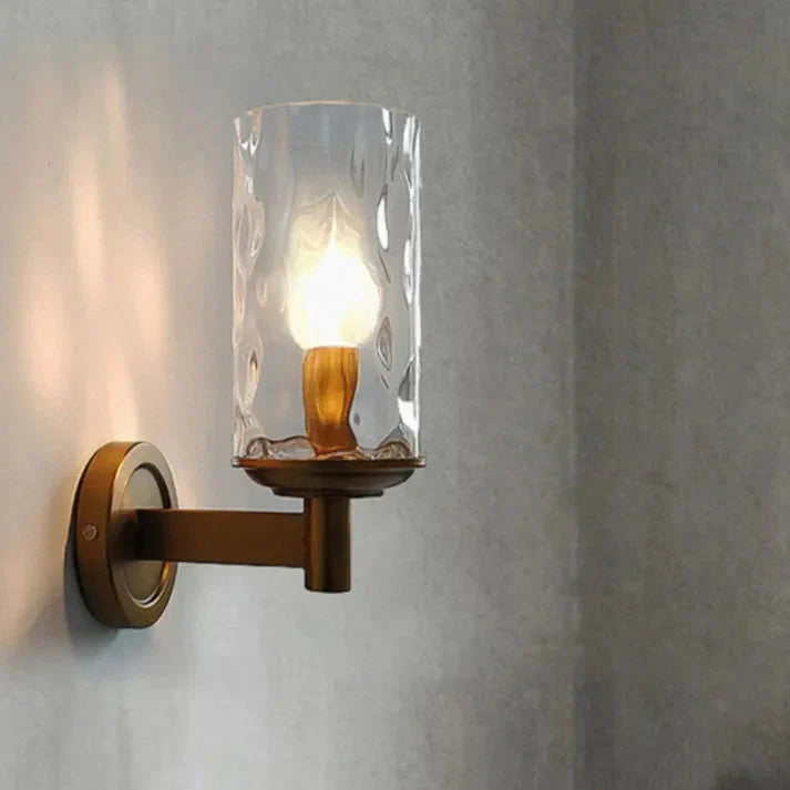 Timeless Glass Wall Light | Retro Style