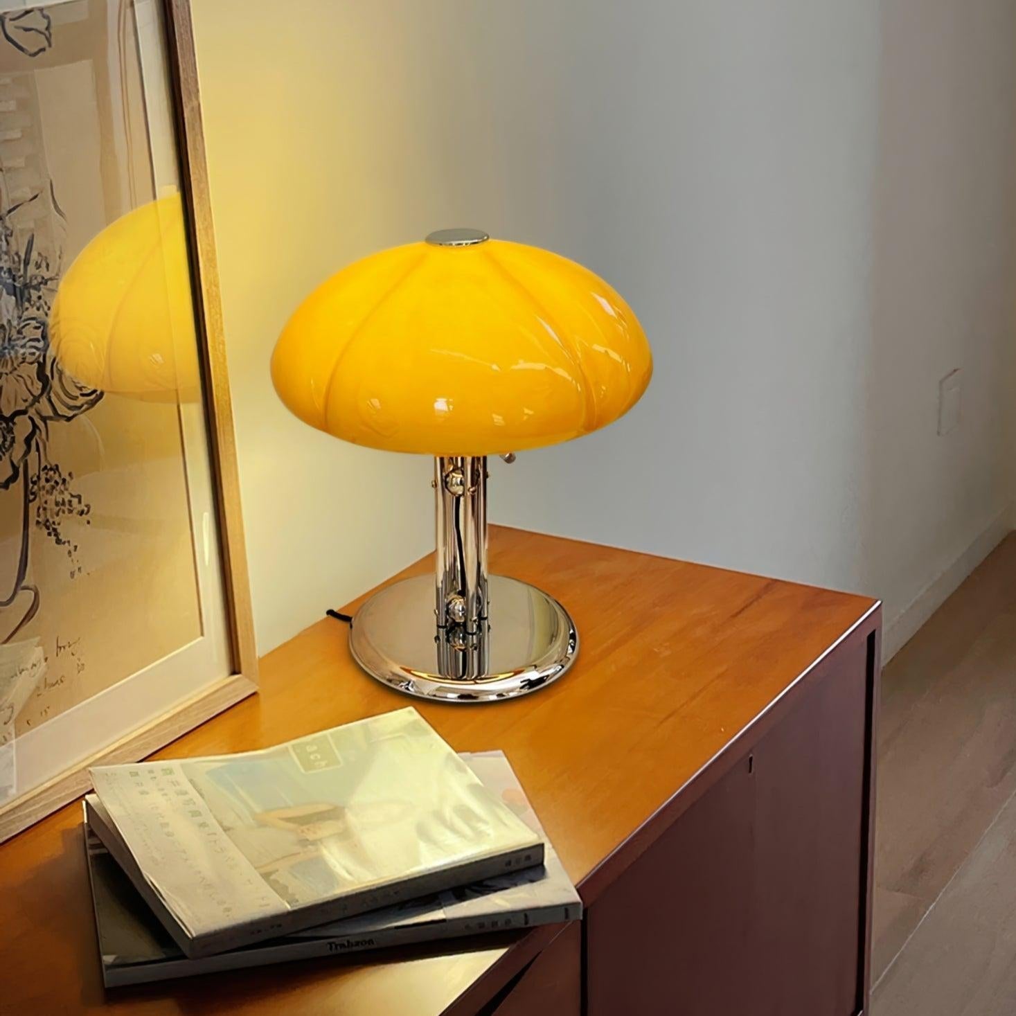 Minimalist Bauhaus Mushroom Table Lamp