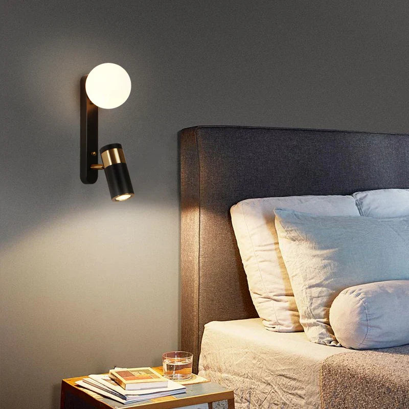 Bedroom Spotlight Wall Lamp | Minimalist Decor Lighting