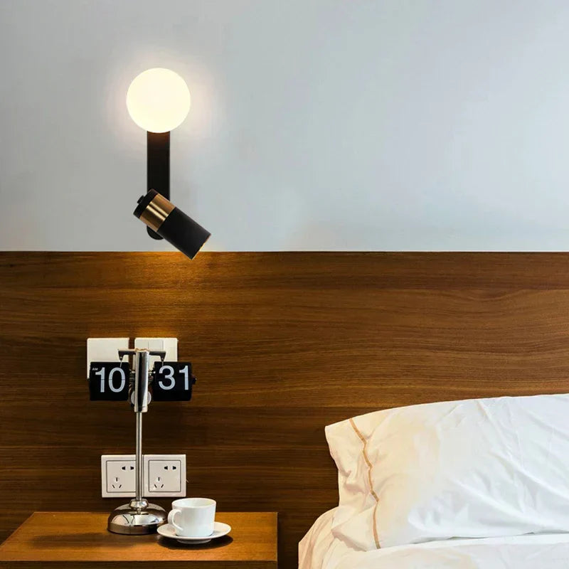 Bedroom Spotlight Wall Lamp | Minimalist Decor Lighting