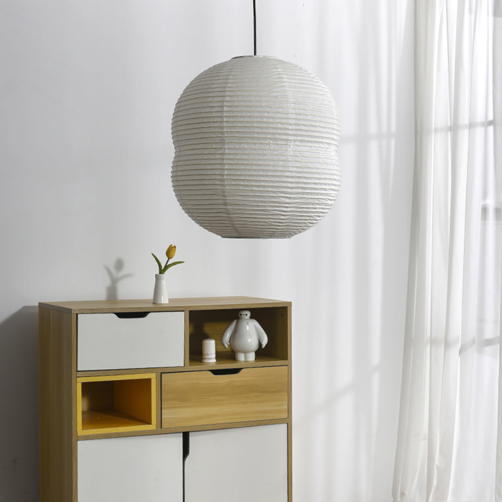 Washi Paper Hanging Lamp | Japanese-Style Mini Pendant