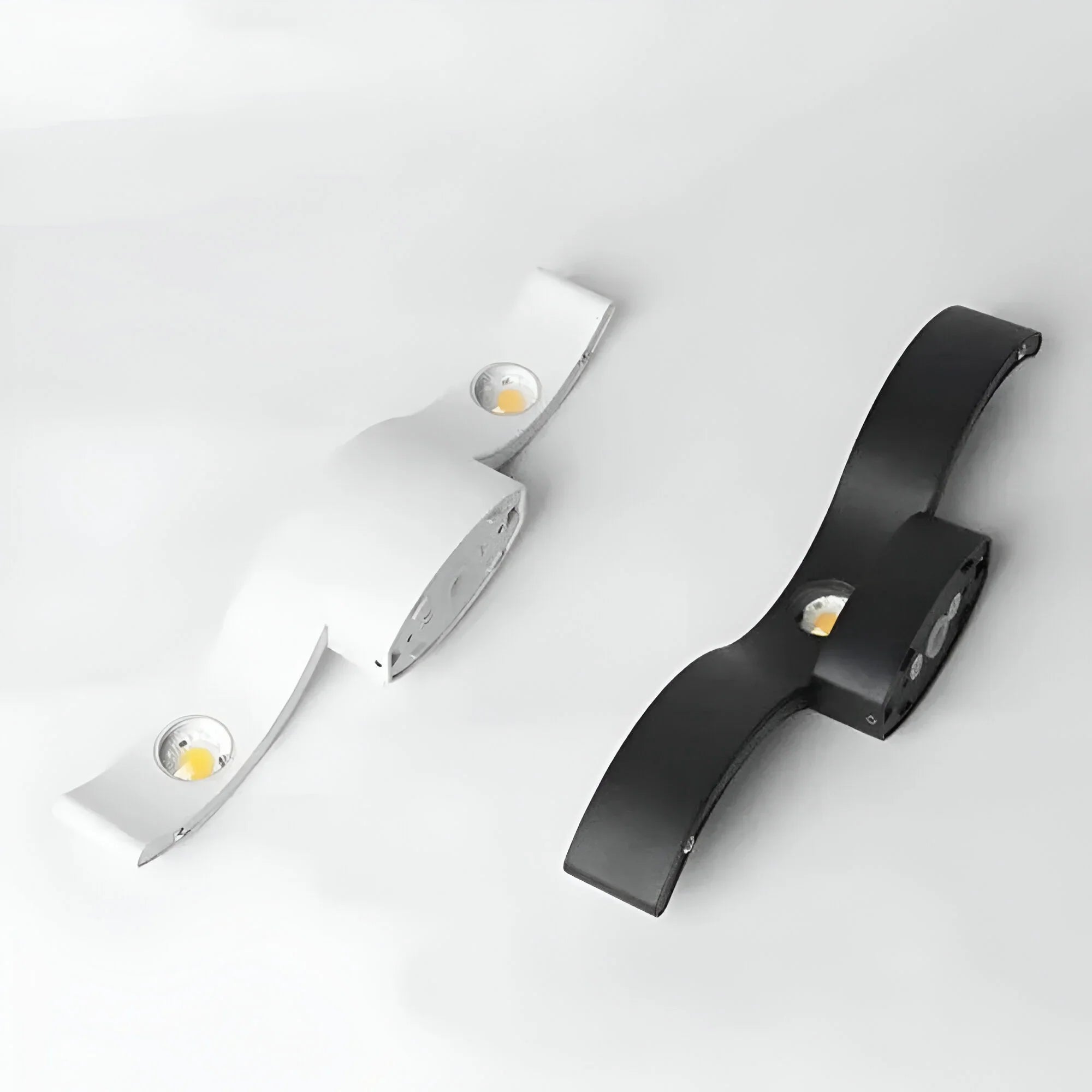 9W Wave-Shape Nordic LED Wall Light | Up & Down lighting