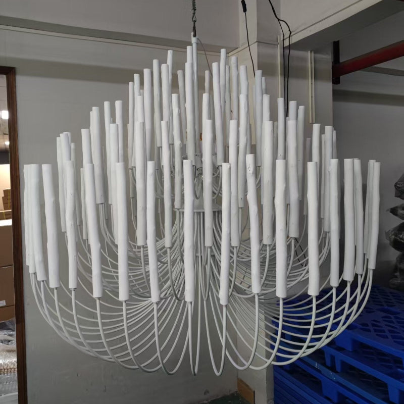Multi-Stick Ceiling Chandelier – Cluster Pendant Light