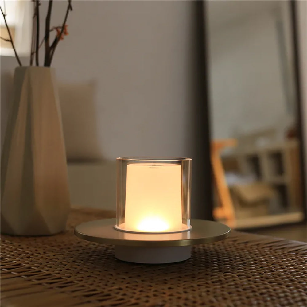 Contemporary LED Induction Candle Table Lamp