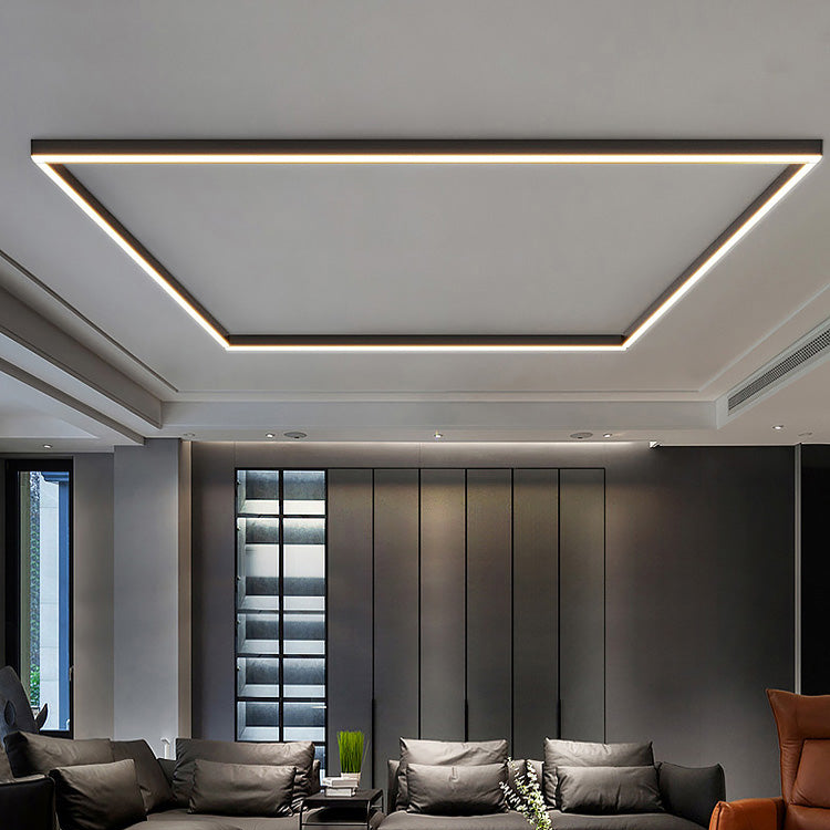 Modern Linear LED Ceiling Light | Scandinavian Style Fixture