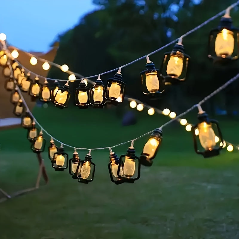 Vintage-Style LED Party Lights | Festive String Christmas Light