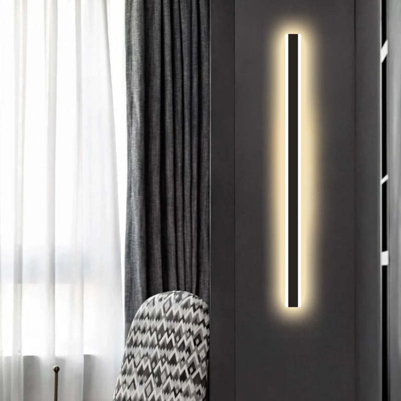 Edge Moderne Linear Wall Sconce – Outdoor LED Light