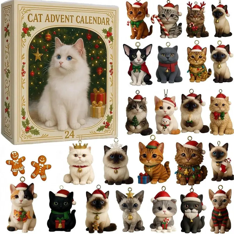 Christmas Cat Advent Calendar 2025 – 24 Cute Surprises for Cat Lovers & Families