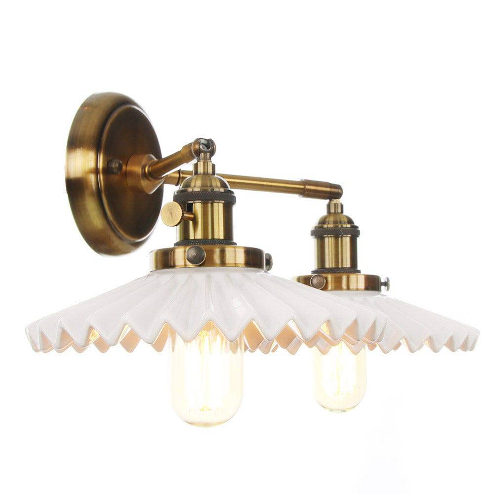 Double-Head Ceramic Lamp | Retro Style Antique Lighting