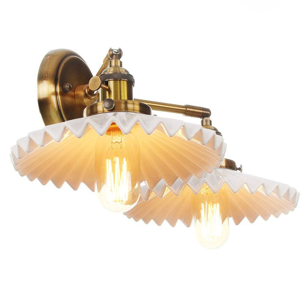 Double-Head Ceramic Lamp | Retro Style Antique Lighting