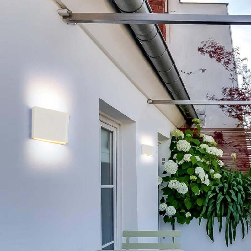 LED Wall Light for Outdoors | Sleek Up/Down Beam Design