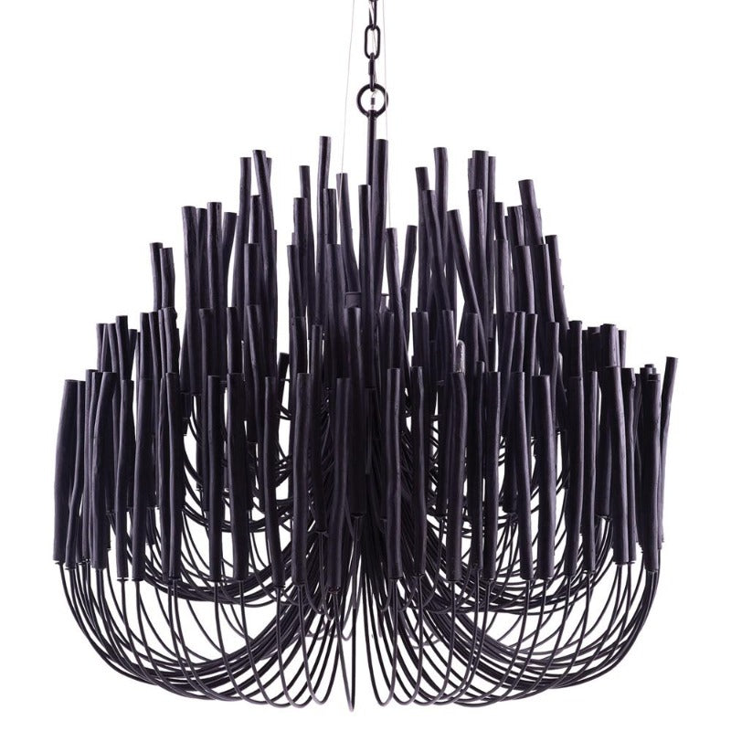 Multi-Stick Ceiling Chandelier – Cluster Pendant Light