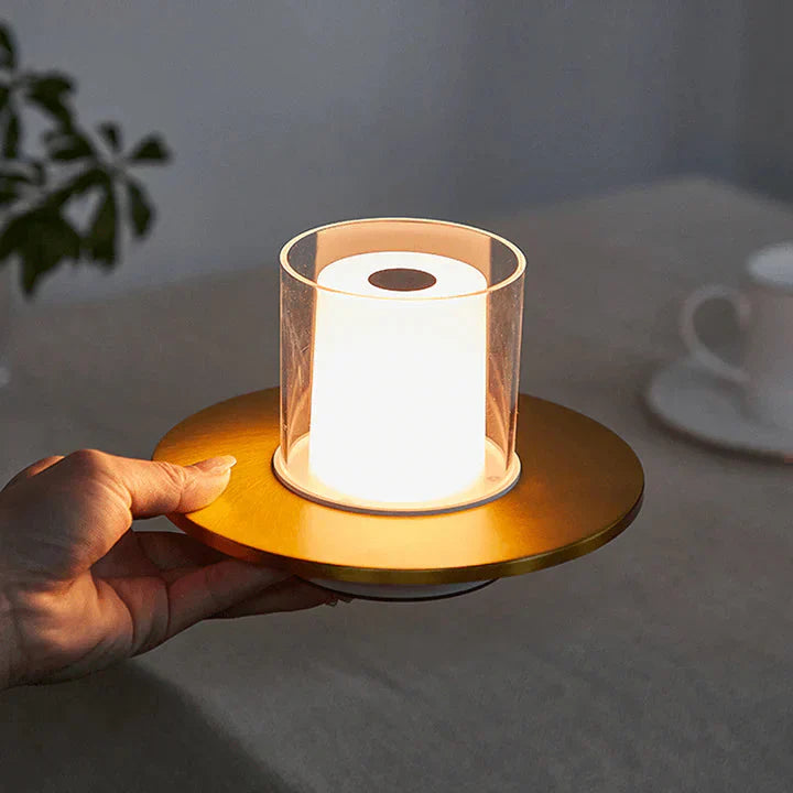 Contemporary LED Induction Candle Table Lamp