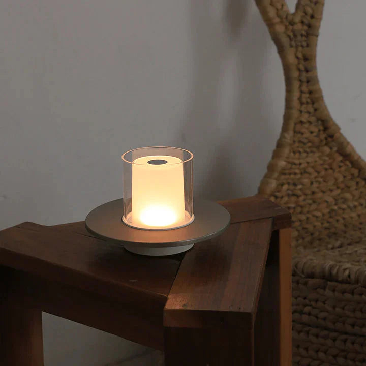 Contemporary LED Induction Candle Table Lamp