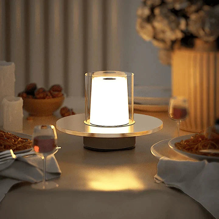 Contemporary LED Induction Candle Table Lamp