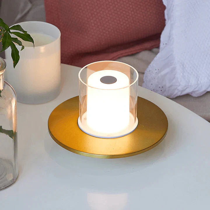 Contemporary LED Induction Candle Table Lamp