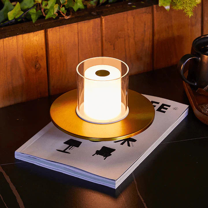 Contemporary LED Induction Candle Table Lamp