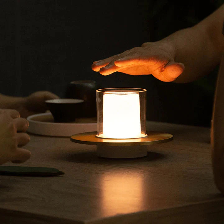 Contemporary LED Induction Candle Table Lamp