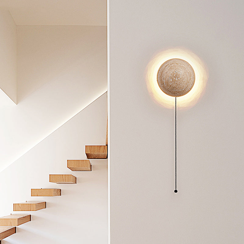 Cream-Colored Wall Lamp – Minimal Nordic Design