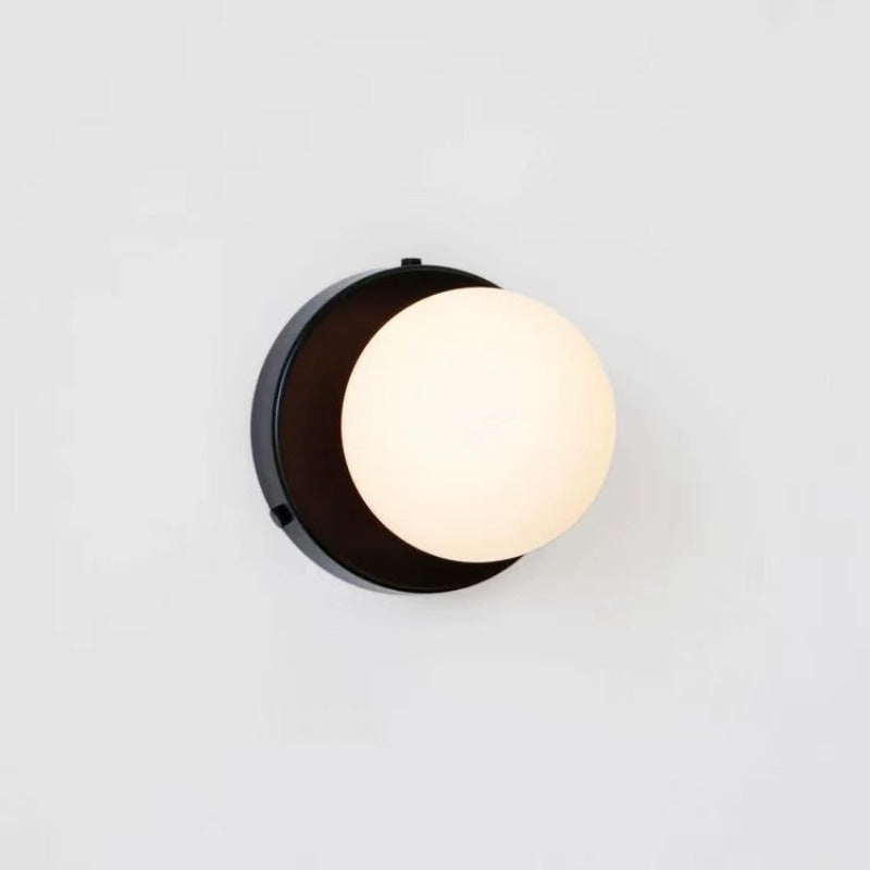 Minimalist Globe Wall Light – G9 LED Compatible Lamp