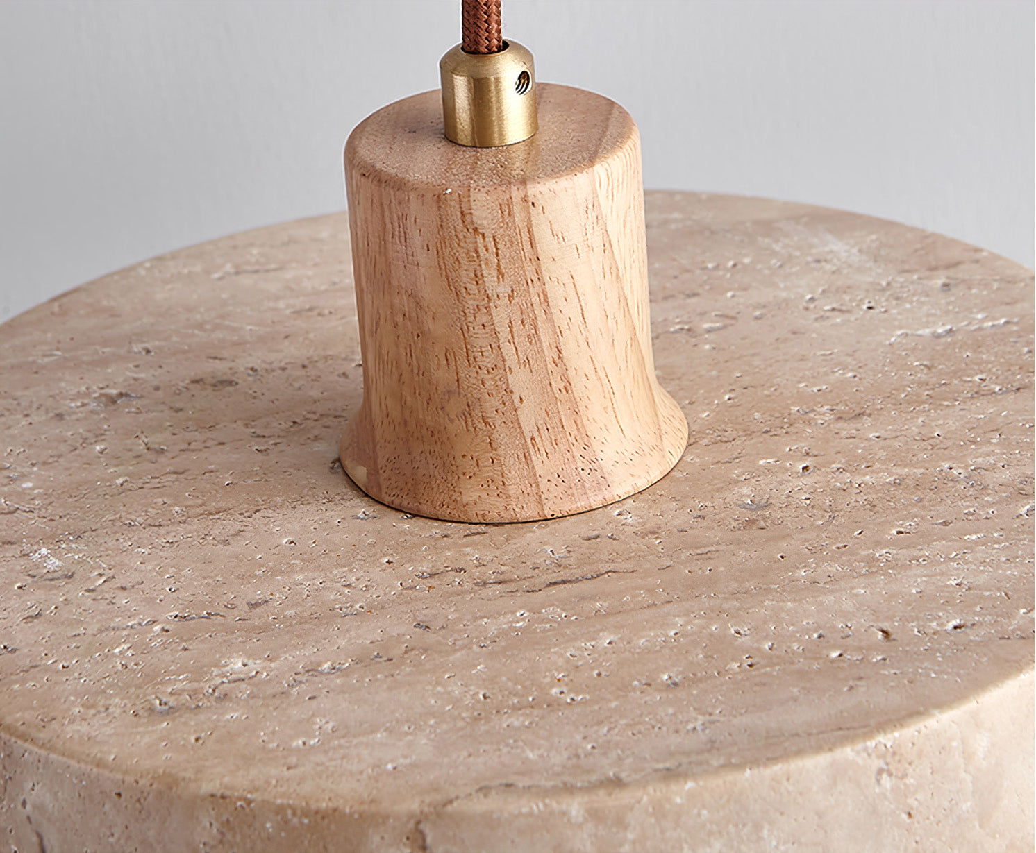 Compact Vintage-Style Pendant Light | Wabi-Sabi Accent