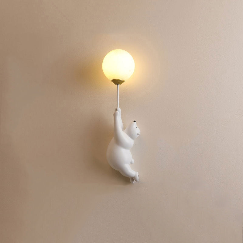 Bear Balloon Wall Sconce – Adorable Kids Room Light