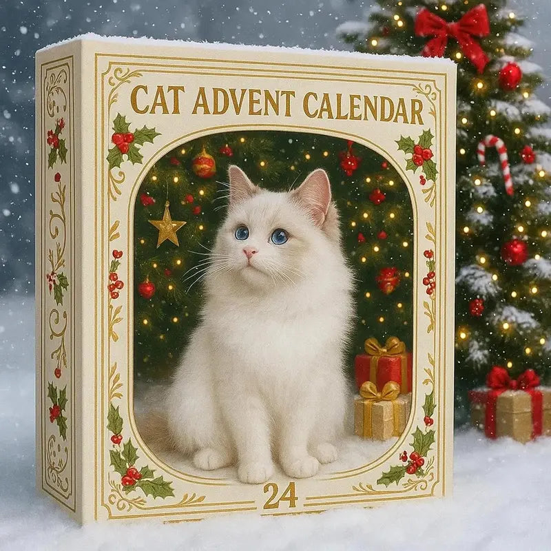 Christmas Cat Advent Calendar 2025 – 24 Cute Surprises for Cat Lovers & Families