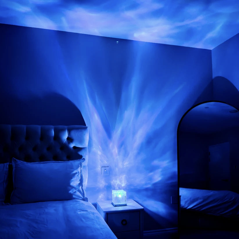 Ocean Wave Light Projector | Cozy Room Nightlight