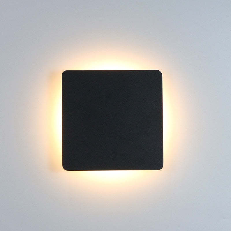 Minimalist Wall-Mounted LED Lamp – Round & Square Wall Sconce