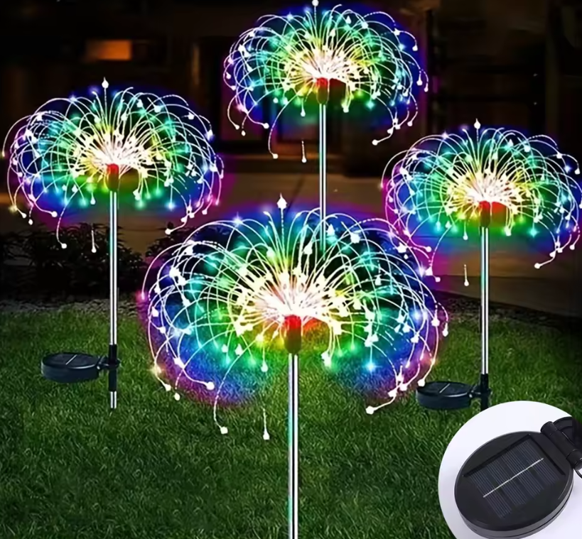 Solar Twinkling Fairy Lights with 8 Lighting Modes | Outdoor Christmas Light