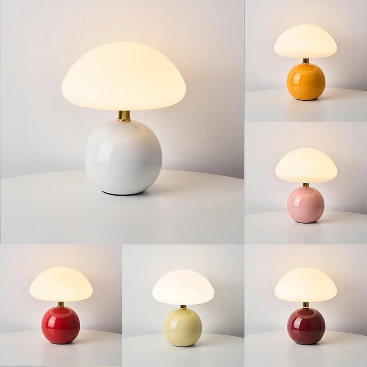 Soft Tone Mushroom Table Light - Atelier Dubois Paris