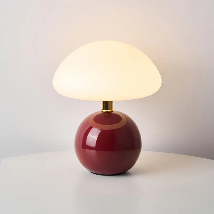Soft Tone Mushroom Table Light - Atelier Dubois Paris