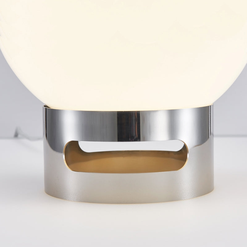 Opal Glass French Bauhaus Table Lamp