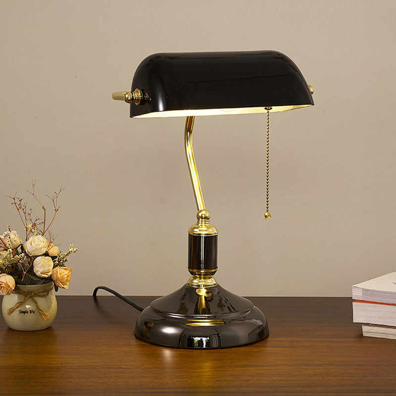 Glass Desk Lamp with European Flair