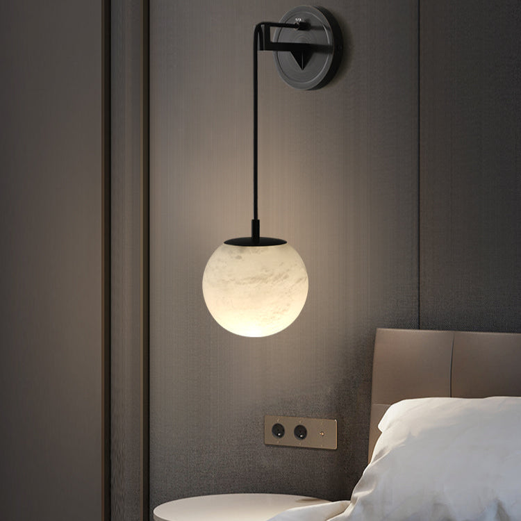Wall-Mounted Sphere Marble Light | Indoor Lighting